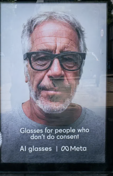 slpng_giants_fr's tweet photo. Des activistes ont placé des publicités contre les lunettes #AI de Meta dans le quartier du QG de #Meta à Londres.
Excellent action ! https://t.co/WArdMNYAOq