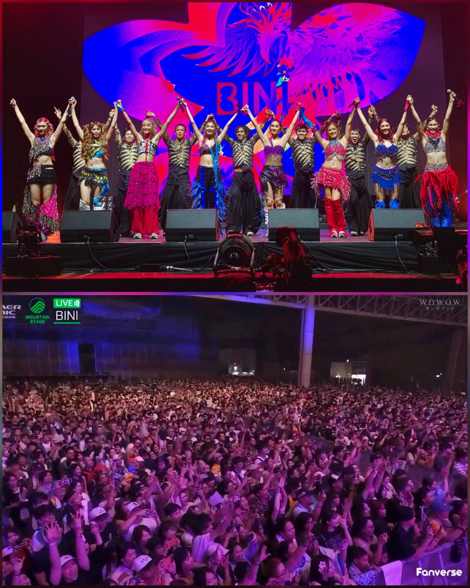 donggeez's tweet photo. Thank you Lord, for blessing BINI with such amazing outcomes from all the music festivals they’ve attended this year 🌸 Praying for more festivals, more international stages, and even bigger opportunities ahead! 🌎✨

✅ successful BINICHELLA
✅ successful BINISONIC

BINI LIGHTS UP TOKYO

#BINI_SummerSonic_Tokyo
#BINIxSummerSonic2026
#サマソニ