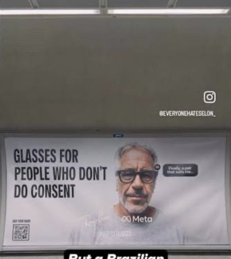 slpng_giants_fr's tweet photo. Des activistes ont placé des publicités contre les lunettes #AI de Meta dans le quartier du QG de #Meta à Londres.
Excellent action ! https://t.co/WArdMNYAOq