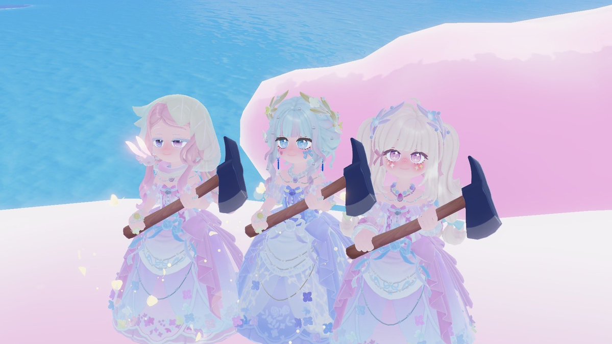 uzuvil's tweet photo. かわいい姫たちなのに凶器持ってるの草 https://t.co/Dno08raK9t