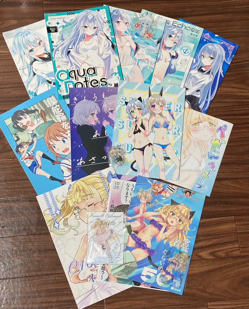 3191929oru's tweet photo. 初コミケ戦利品！ https://t.co/SL1BNylbHa