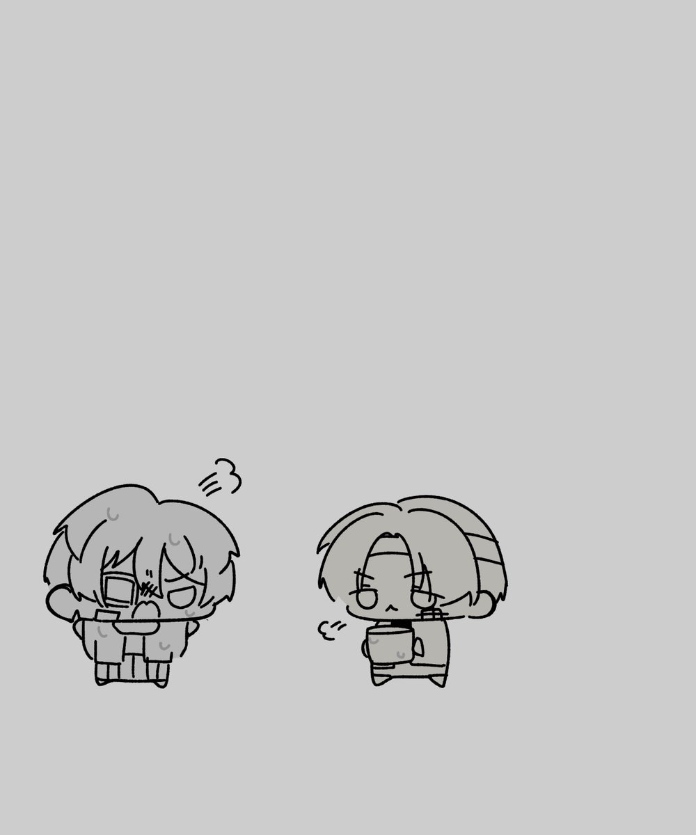 motitarou6's tweet photo. @hikayami_rompa これは更新中に描いてた現実逃避です https://t.co/kbf9W5rDbS