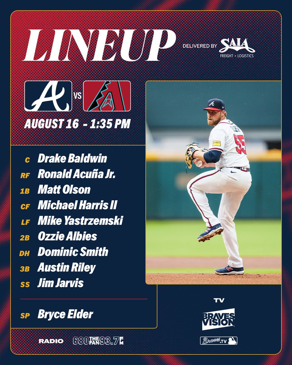 Braves's tweet photo. Sunday squad!

#BravesCountry https://t.co/ZeepdsDwCi