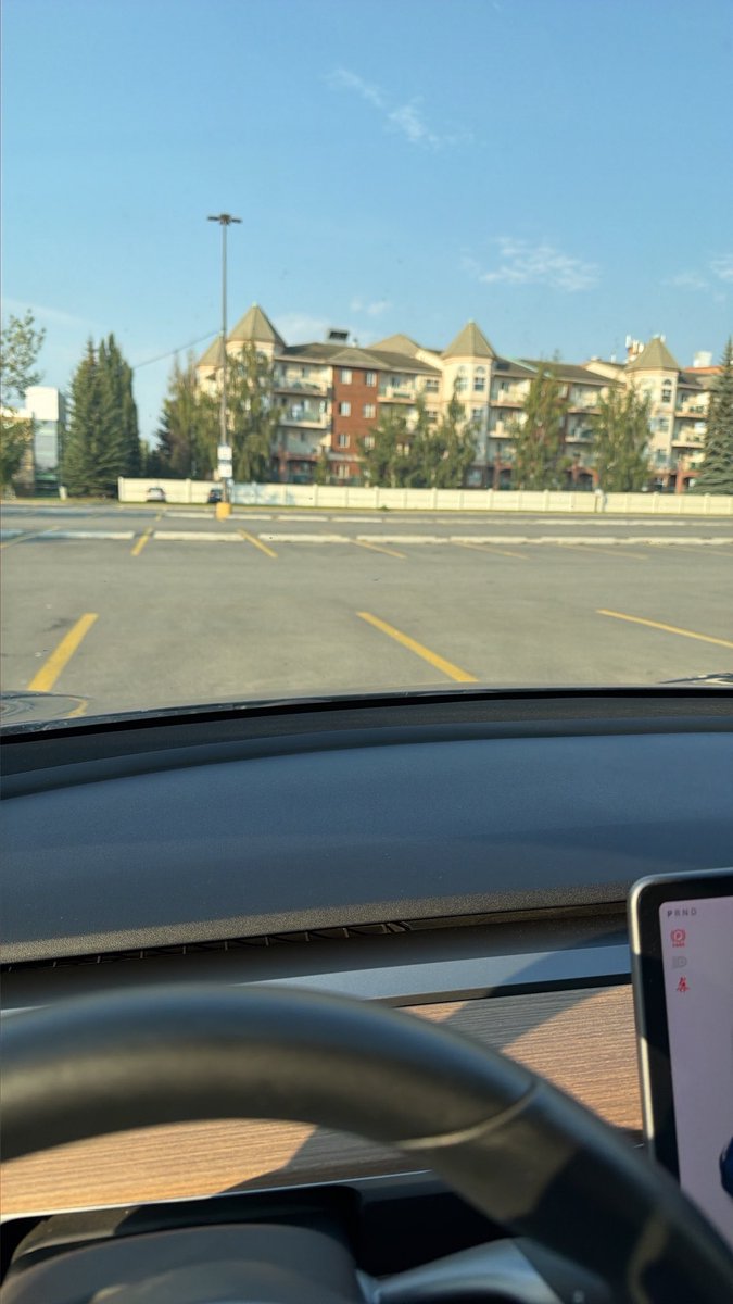 Stefan_Rad's tweet photo. @aelluswamy @yunta_tsai Would love to know the logic behind FSD 14.1 Lite when it comes to parking. Empty parking lot but still doesn't park immediately near the entrance, picks what seems to be a random spot. @tesla_raj @teslascope @teslascope https://t.co/NW17AHFkoH