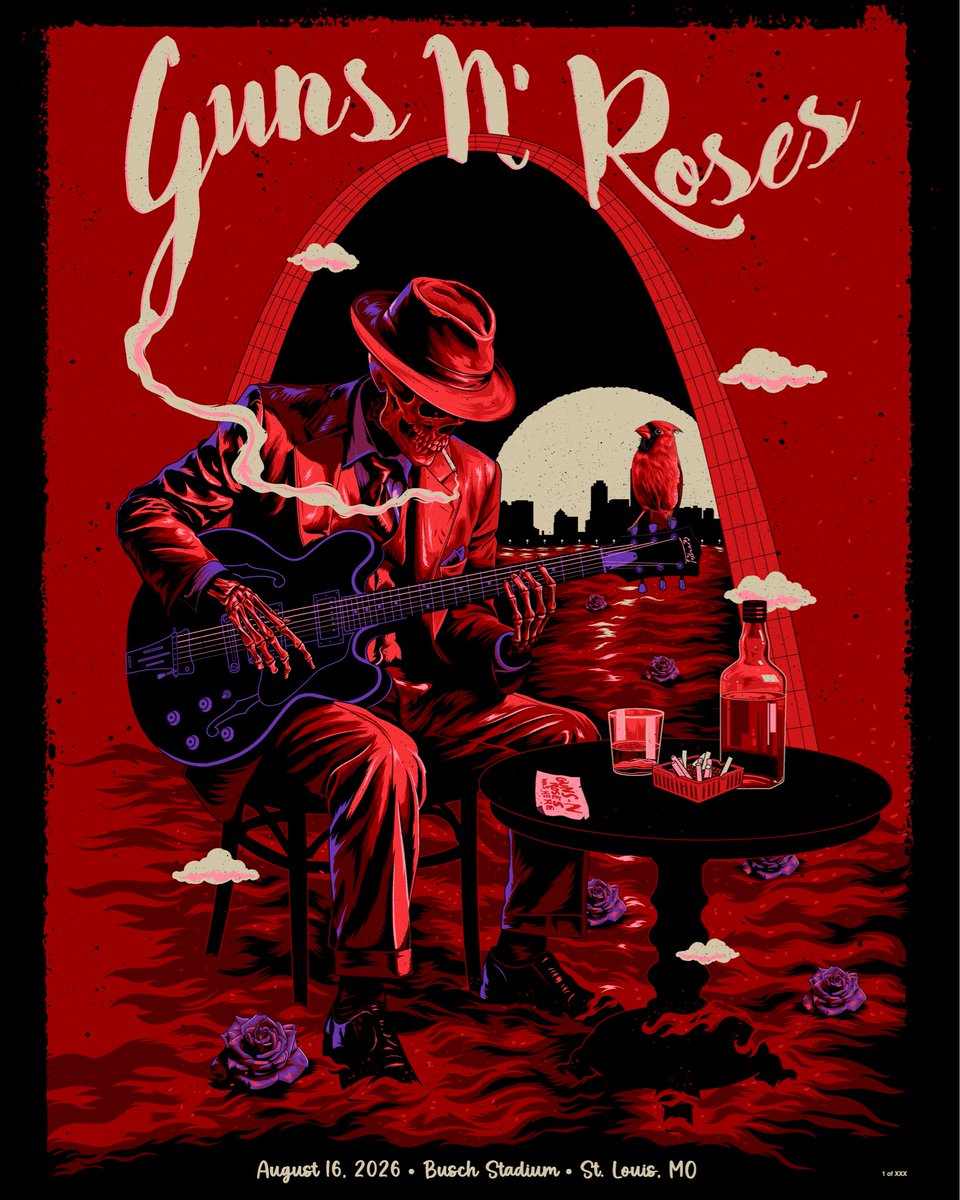 gunsnroses's tweet photo. St. Louis! Today marks our reunion after 9 years. We can't wait to see you all, this will be a special night. https://t.co/1dRutpfnq3