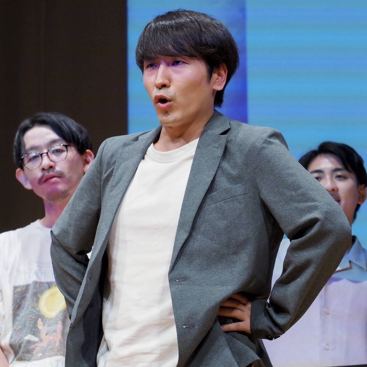 185inch's tweet photo. 大喜る人たちトーナメント、準決勝②に行きました！念願の初現地、パンクール勢の決勝進出すごかった🎉健作さん＆顔面激戦区さん面白かったし若くてびっくりした https://t.co/m12L1QP8GL