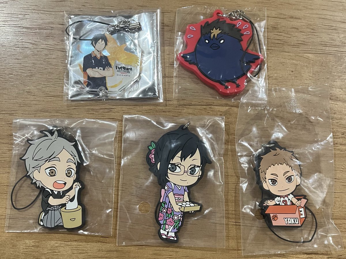 ma_re_la's tweet photo. 【交換】ハイキュー 一番くじ 烏野の未来

譲   I賞  音駒     Ｇ賞  西谷
      画像2枚目 山口 西谷 菅原 清水 夜久

求   F賞  影山     I賞  烏野     Ｇ賞  影山

郵送希望
お気軽にお声掛けよろしくお願いいたします🍀 https://t.co/VvvmaI9ZYi
