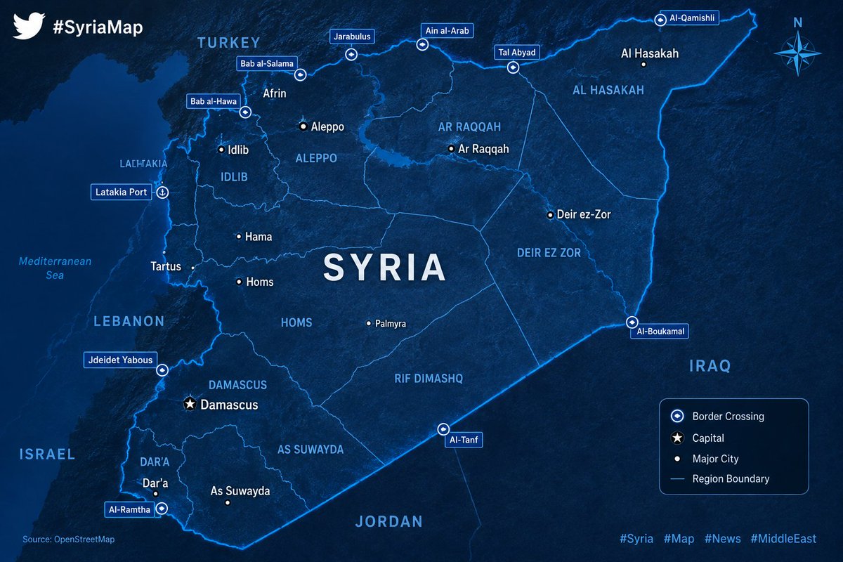 alhamila1986's tweet photo. #syria
According to Syrian government sources,approximately #half a million Syrians have returned to Syria over past six months through land border crossings.
This figure,in addition to those who returned last year,places a significant burden on the new Syrian government, which https://t.co/zqh3AVlMeq