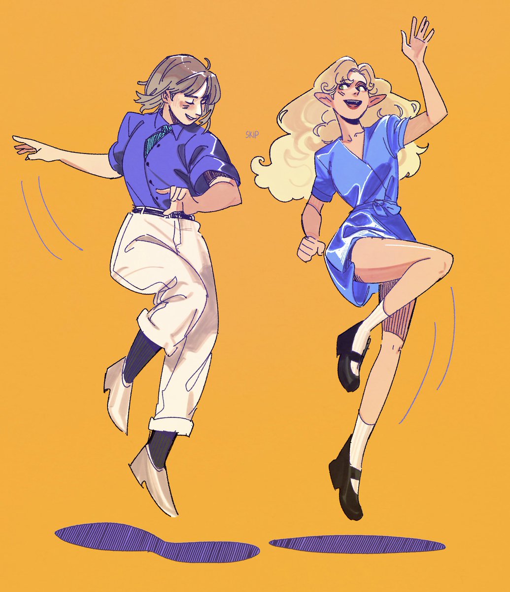 skipdidoo's tweet photo. swing baby swing🕺💃🎶
#dungeonmeshi #farcille https://t.co/4aK9WYuAbM