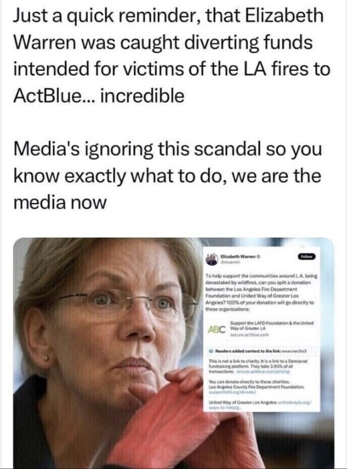 JulieSeym33772's tweet photo. @ewarren https://t.co/qryR05QELH
