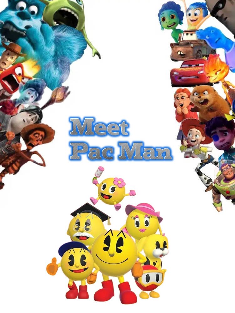 twinskitty1297's tweet photo. Like make new Pixar movie like into one of video game character movie be new Pixar movie is Pacman is called "Meet Pac Man".
#pixar #crossover #crossoverfanart #pacman #pacmanfanart https://t.co/LBdsYvSi46