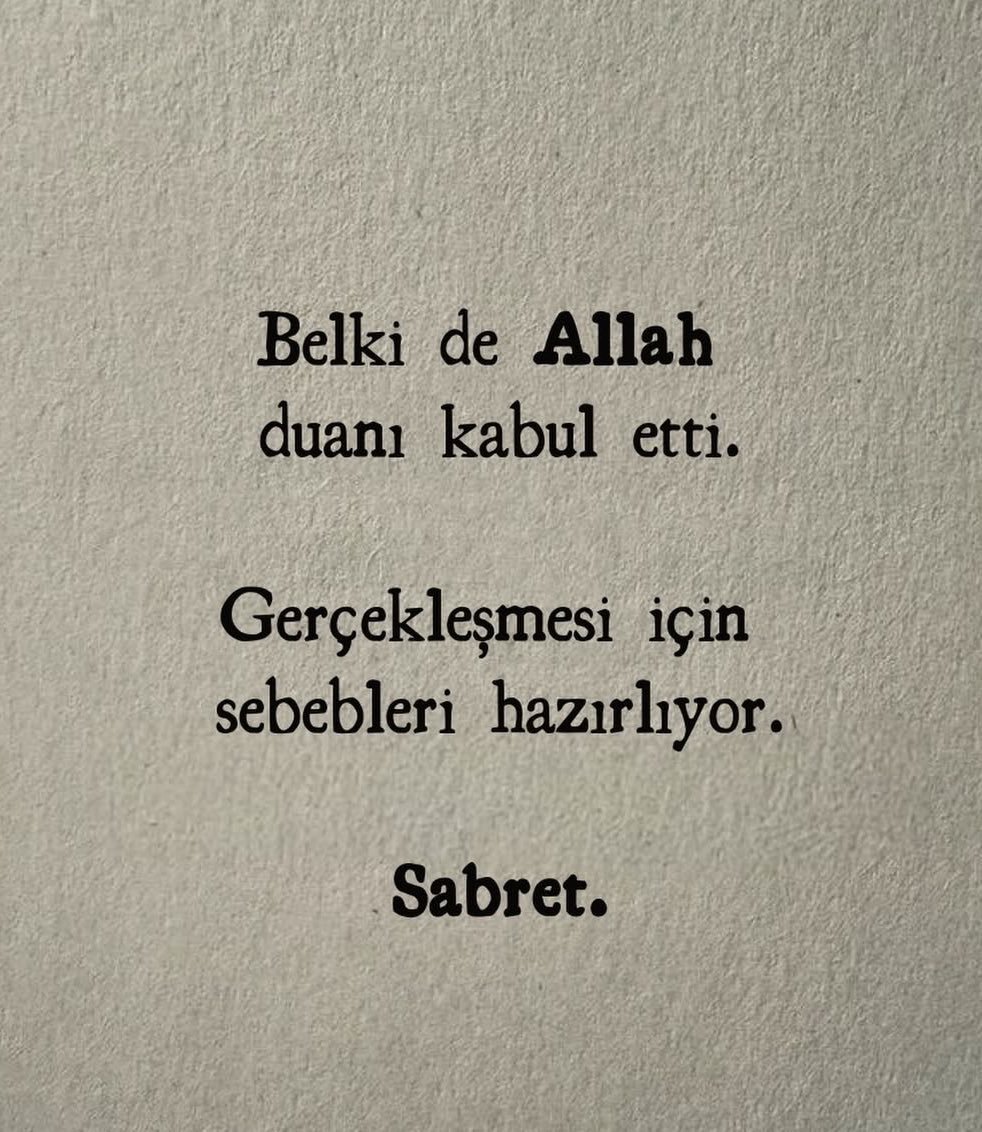 Haletihissiyat's tweet photo. Sabret. https://t.co/UbJvhAhDIJ