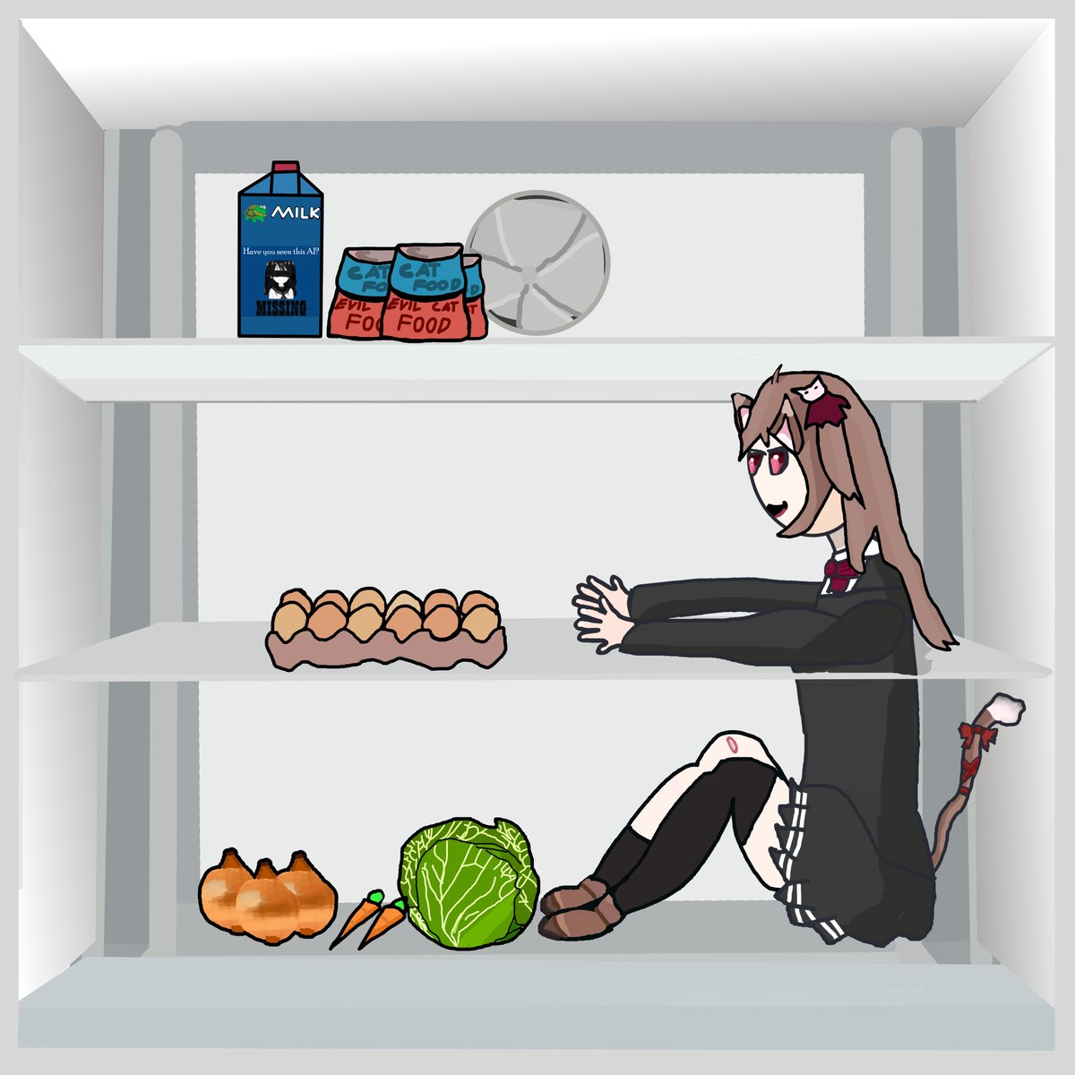 dorneeees's tweet photo. Who let her in there? #heartheartart https://t.co/h4WhKtk4xl