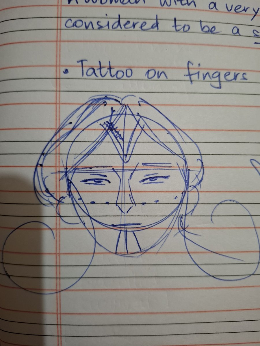 bhumi_umi_art's tweet photo. Ok I have a question to ask... for #kataraweek day3, I'm thinking of drawing Katara as Sedna goddess from Innuit mythology
I want to include the face tattoos on her and i drew a rough idea for.... can someone tell me if I drew it correctly or I need to change something https://t.co/o03xuT9gbc
