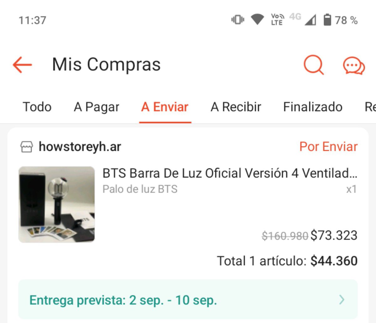 argkook_'s tweet photo. ADIVINEN QUIEN ES EL BAGRE QUE NO SE RINDE
confío en mí amigo shopee que nunca me falló y los vendedores chinos tampoco ah https://t.co/HDykiX73fC