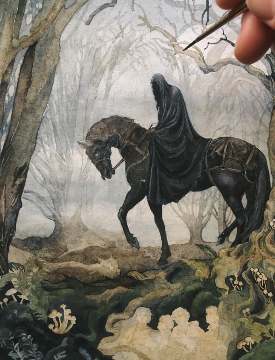 JRRTolkien's tweet photo. Gorgeous piece by @AriaStewar43319 https://t.co/Ds5tVoLmqY