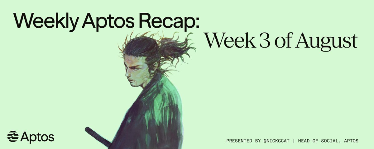 Weekly Aptos Recap: Week 3 of August