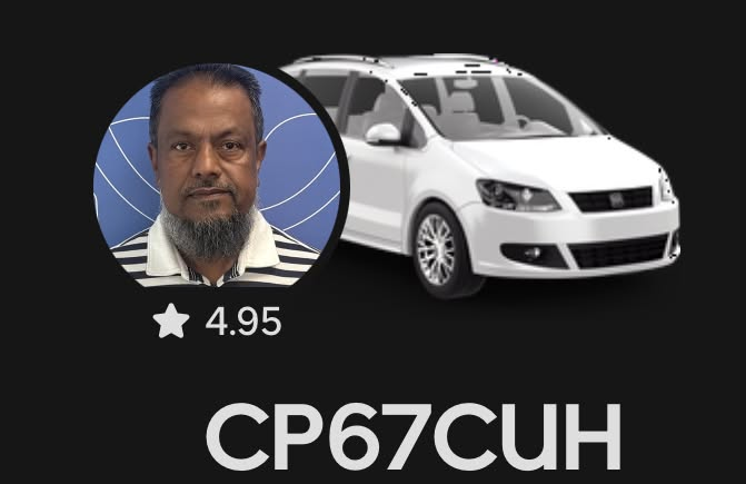 andrejxox's tweet photo. this was unironically an uber's plate i got yesterdayday after picking up my family from the airport #3in1 https://t.co/ROdsKR9hhg