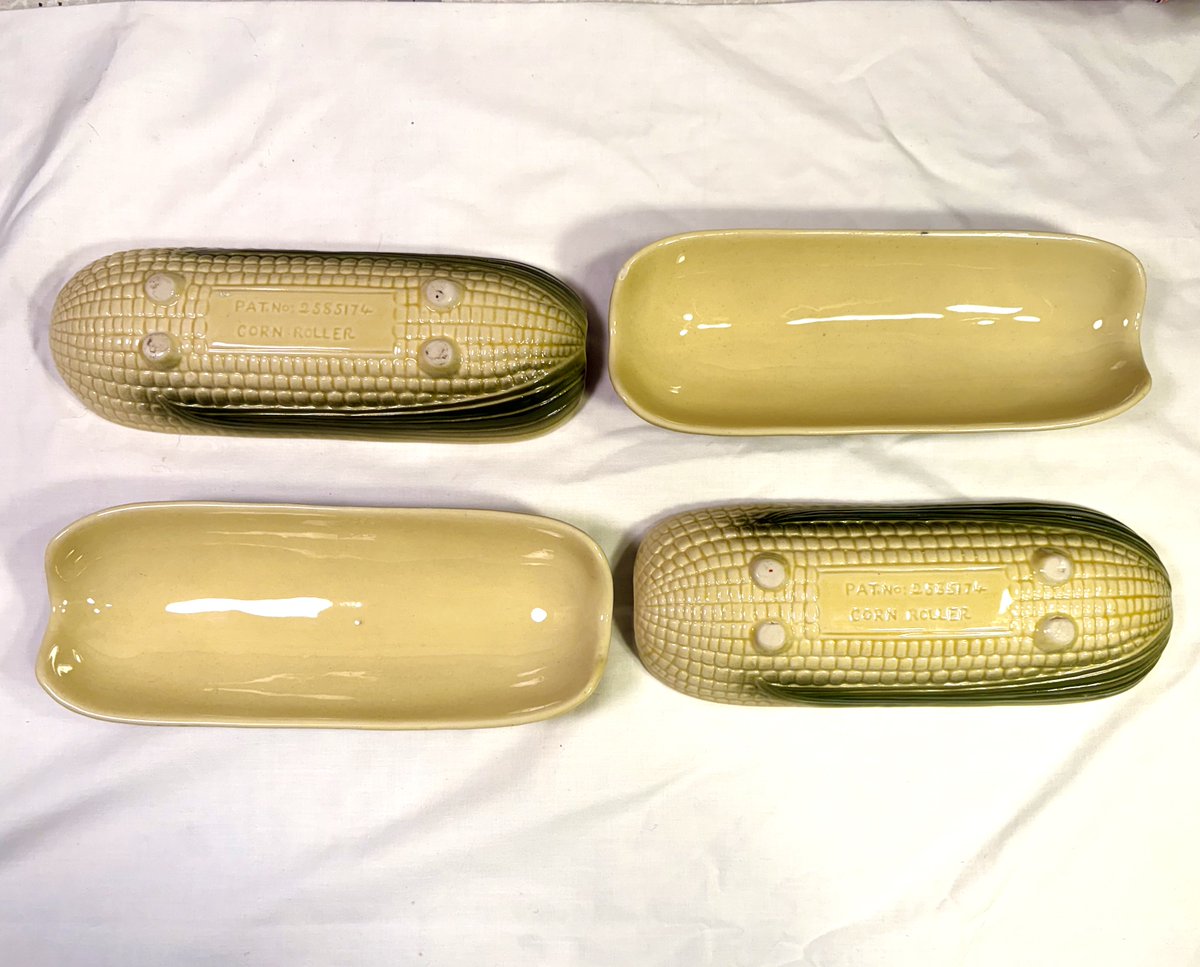 greatstuffuneed's tweet photo. Set of 4 Rosendahl Corn Rollers Vintage Kitchen Dining Pat. No. 2585174 #Rosendahl #CornRollers #Vintage #Corn #servers #Serving #Dishes #Retro #Kitchen #Dining https://t.co/5rD56vhhff https://t.co/Ra8IuorNE7