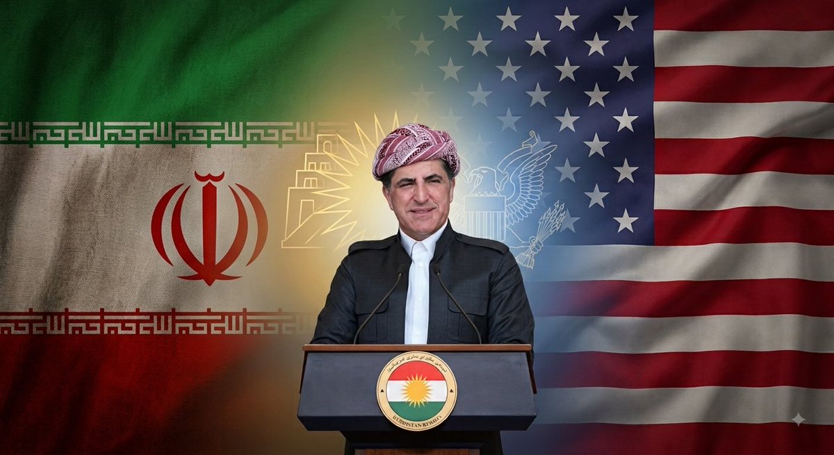 Kurd_Front_News's tweet photo. Axios:

Director of National Intelligence (DNI) Tulsi Gabbard called Barzani around May 10, telling him the Trump administration believed he could help establish contact with IRGC commander Gen. Ahmad Vahidi. https://t.co/gsSXm5svHv