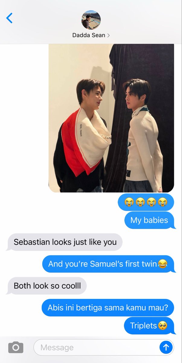 withseungcheols's tweet photo. Mamma’s twin models 😙😙😙 #seanrisya #samseb https://t.co/yyOYAmdYl8