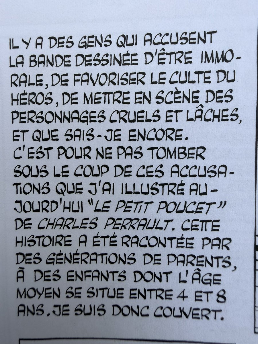 jonasforrest66's tweet photo. #BD le génie de #Gotlib la rubrique-à-brac et relecture du Petit Poucet. Un régal. Œuvre à lire absolument. https://t.co/h7nhP7jp7A