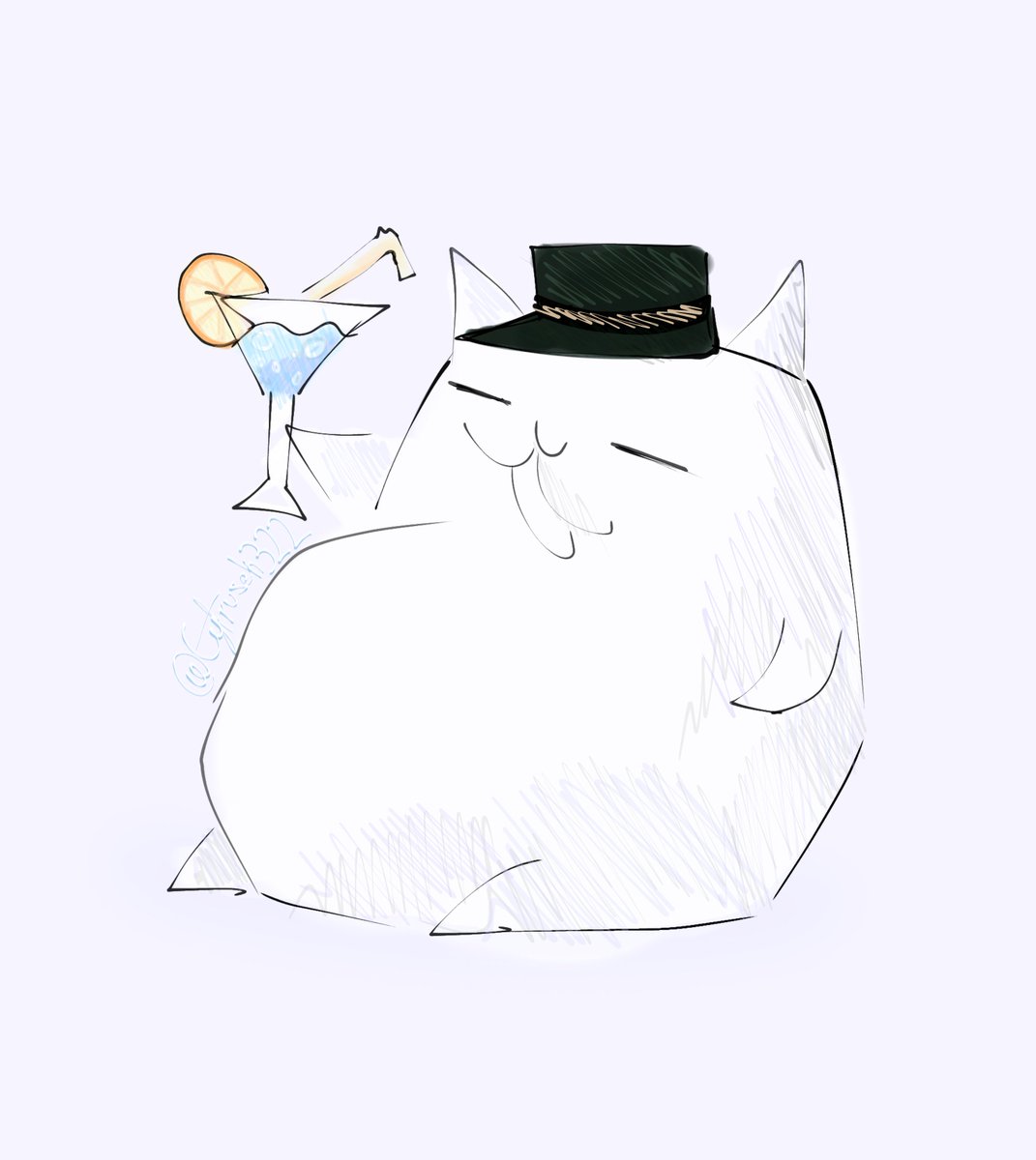 Cytrusek322's tweet photo. #TheBattleCats  #にゃんこ大戦争 

Quick Fatass cat drawing 
.
.
.
I actually need to motivate myself to draw something https://t.co/XJiZFcwp6h