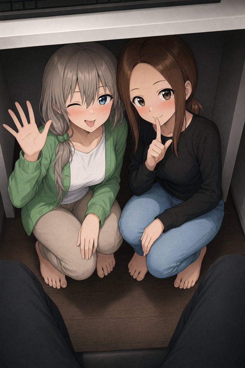SSJ0404's tweet photo. 宇崎家 X 高木家 https://t.co/Id2Dkmw1uZ