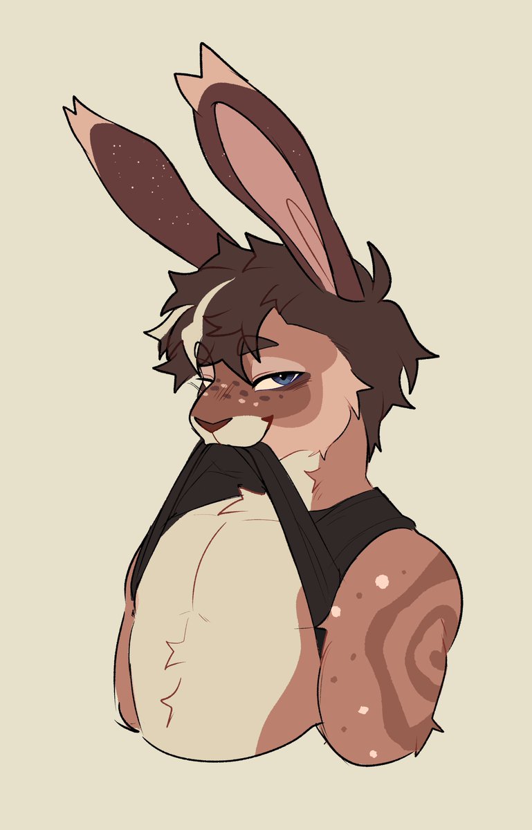 Wishi_Fishi's tweet photo. this cute bunny boy 🐇 https://t.co/xl1EOJb1fM