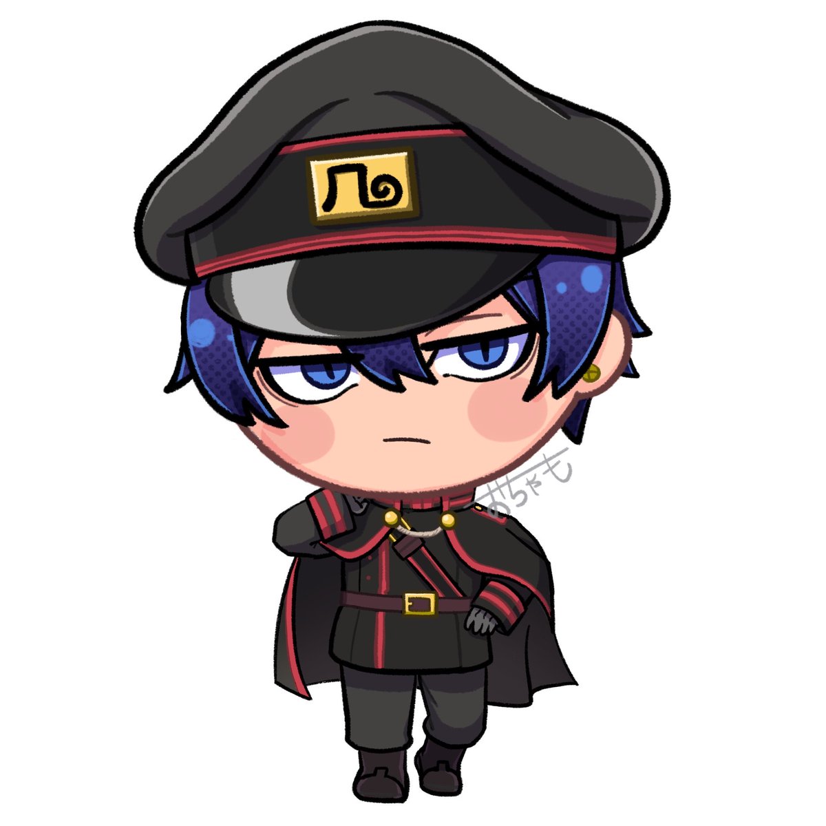 ochamoooooon's tweet photo. 桃源暗鬼でだいたい1時間ではもう済まないので
せめてmax2時間で描き納めるミニキャラチャレンジ
26.囲岬
#桃源暗鬼FA
#桃源暗鬼ファンアート

不破くんぶりのミニキャラ再開1人目ですが
なんですかこの描くの難しいイケメンは！！！😭 https://t.co/J40xs5QI8D