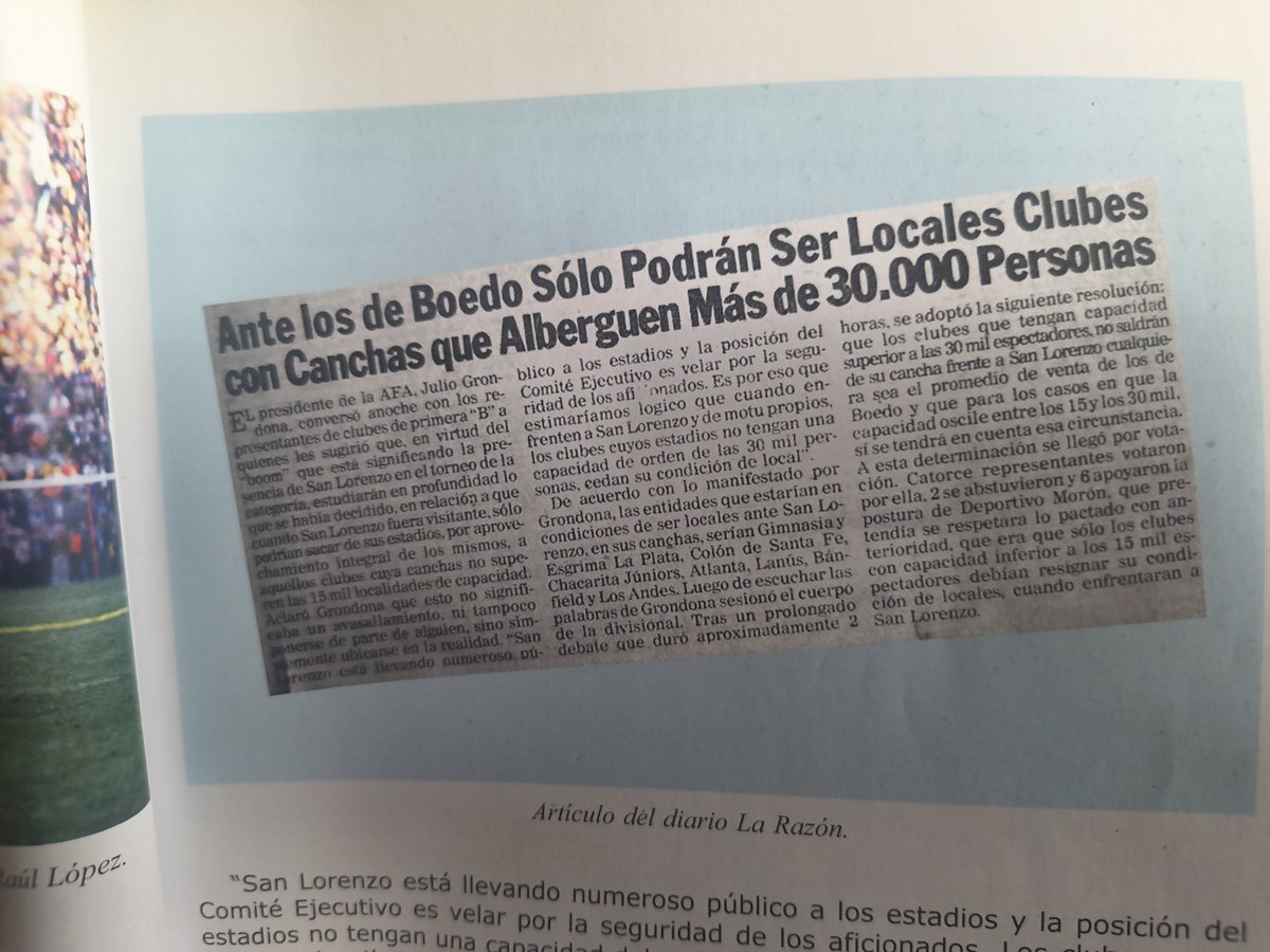 HugMonti's tweet photo. #sanlorenzo fue el único grande, que en su campaña pasajera en la B, no piso ningún estadio del ascenso, y obligó a todos los clubes, salir a alquilar. Fue un verdadero fenómeno social, de análisis en su época, escapándose de la páginas deportivas.. Gigante por su Gente 💙♥️💙 https://t.co/LJxfQX43hn