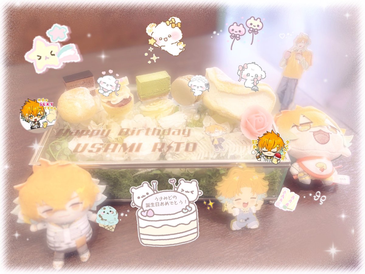 usa_mooo's tweet photo. #ウサミエゴイスゥトゥ
#USAMIのいろ～んな誕生日
誕生日おめでとうございます！！🎂
無理なく楽しく過ごしてください！
これからも活動応援してます！✨ https://t.co/3wnjw3SbGb