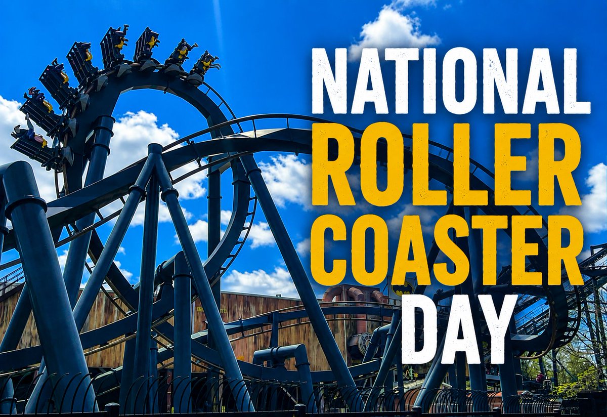 ACE_HoA's tweet photo. Happy National Roller Coaster Day! How are you celebrating today? #RollerCoasterDay 🎢 https://t.co/fJMZY7QWlD
