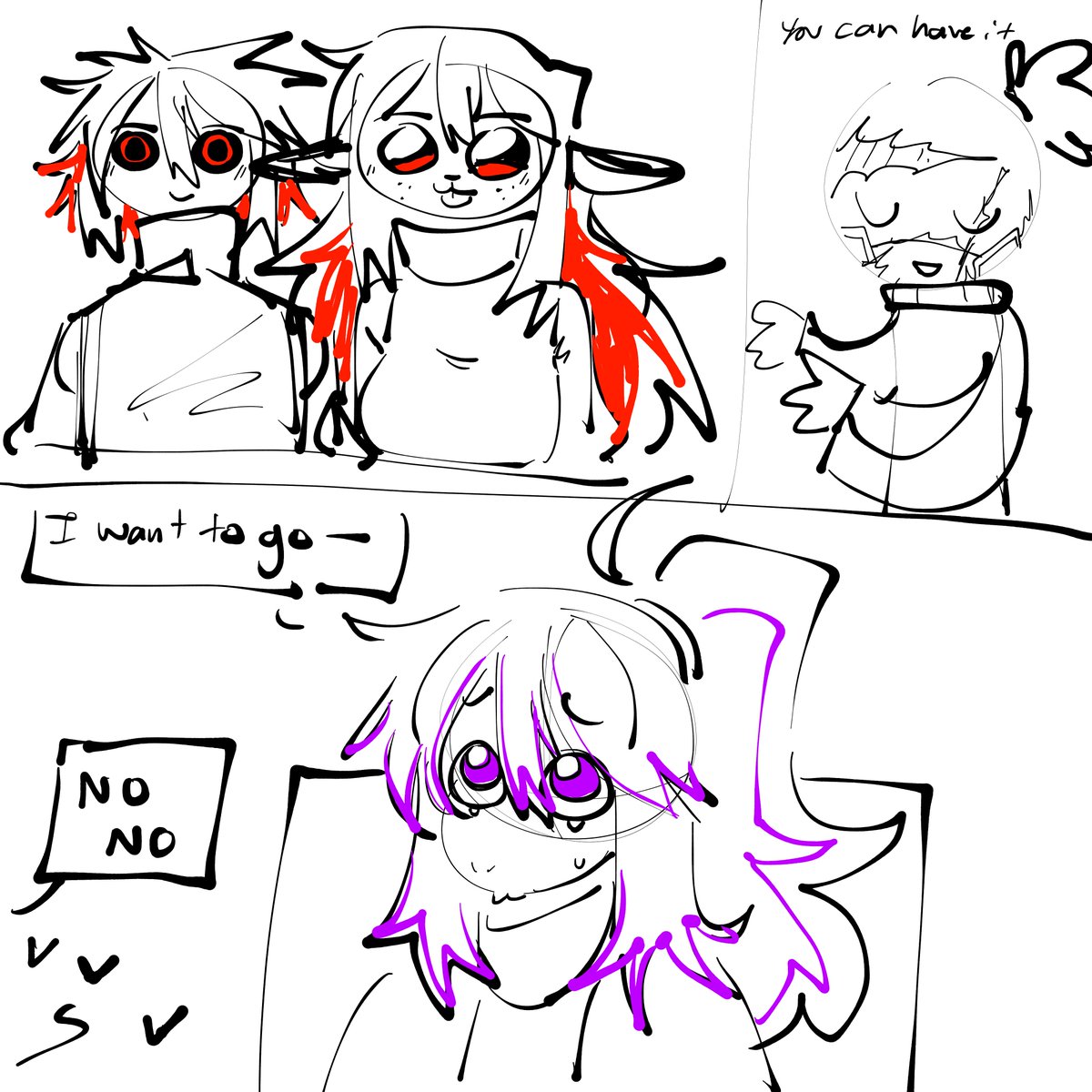 NSFW_ThisUser's tweet photo. #deltarune #kriselleㅤ #susie #berdly #ralsei 
Susie will sit and watch it happen. https://t.co/MEQsQ4yUtS