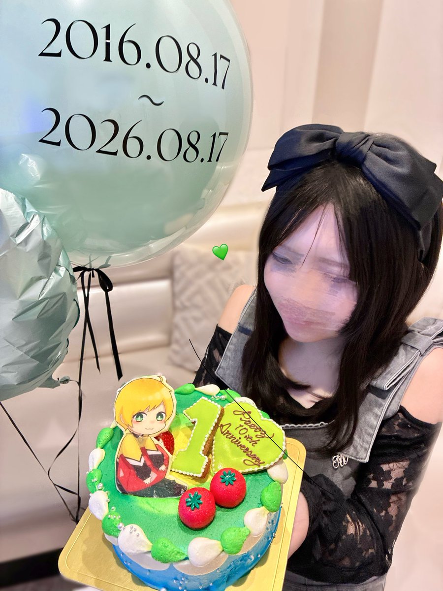 p_v3a's tweet photo. #ぷりっつ10周年 💚

ぷりっつさん活動10周年おめでとうございます！
10周年、という大きな節目を祝えて嬉しいです、これからの活躍も楽しみにしています！✨️ https://t.co/wRpoyQKNRV