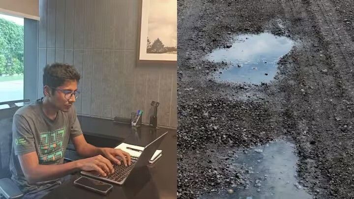 IndianTechGuide's tweet photo. 🚨 Bengaluru engineer Gaurav Sen has built an AI-powered app that finds potholes on Indian roads using dashcam footage, GPS, and an accelerometer. https://t.co/owK17sDUkc