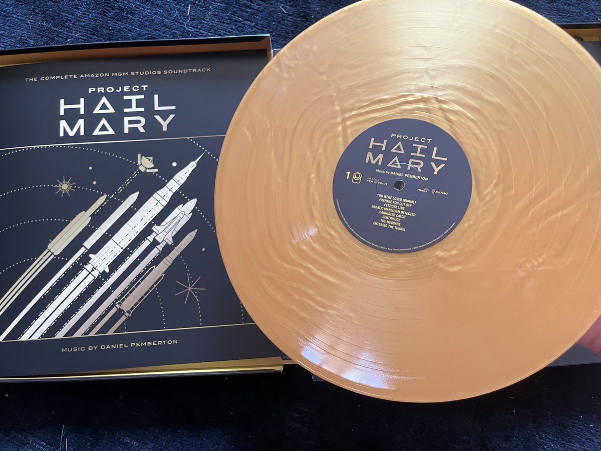 DANIELPEMBERTON's tweet photo. Look what just arrived.. #ProjectHailMary https://t.co/3eVSldYLkz