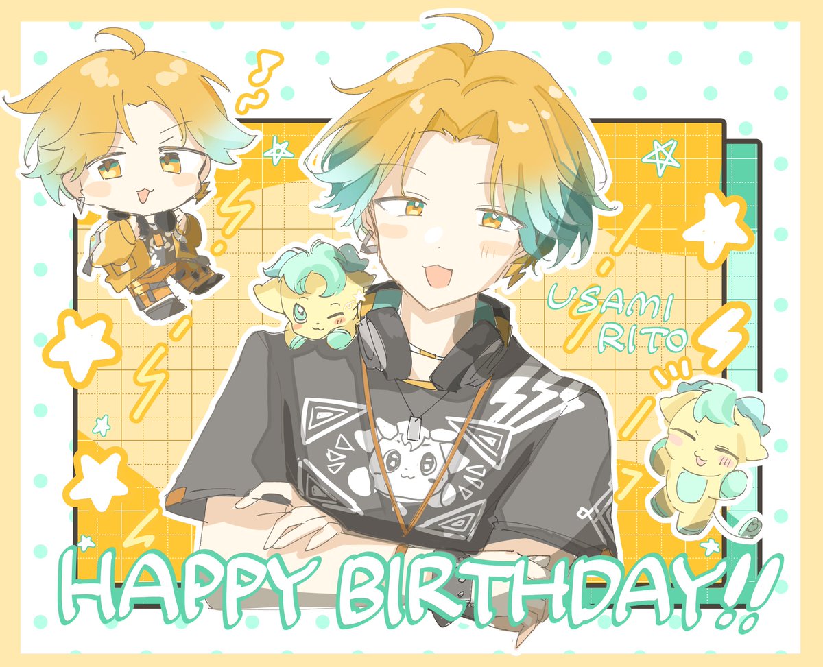 Midori_kawwwa's tweet photo. Happy Birthday ⟡.꙳
#USAMIのいろ～んな誕生日
#ウサミアァァァァトゥ https://t.co/CkHtN1dWrk