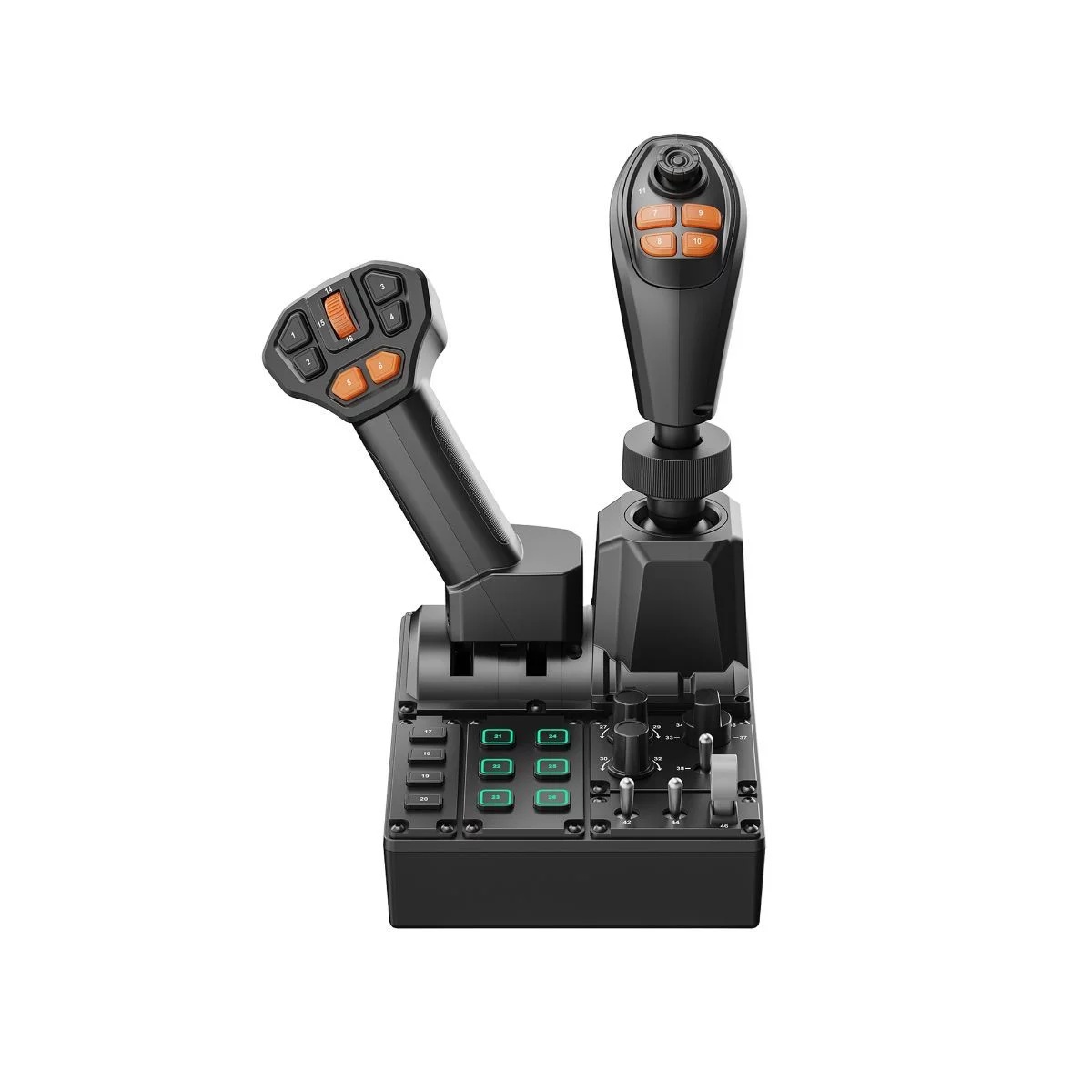 StealthGamerFR's tweet photo. Découvrez le MOZA Farming Control System pour FS22 et FS25 🚜

Un total de 46 commandes programmables possibles 😳

Un contrôle total sur vos engins pour les passionnés de simulation agricole !

En précommande 👉 https://t.co/YE76NLjI3m https://t.co/PTidcEa7a5