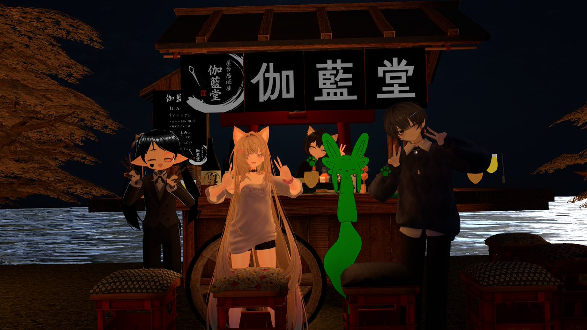 marurusan211's tweet photo. 本日お邪魔したイベント。
少ない人数でお話するイベントと聞いていたのでゆっくりさせていただきました。
ワールドの雰囲気も相まって1日の終わりにはぴったりな気がします。
#VRCがらんどう https://t.co/7Tw549ceaj