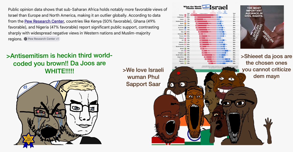 Falangechud's tweet photo. @Dooby_IL @JerusalemKing_ Your entire support base is third world niggers https://t.co/iEagFBBU5F