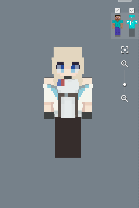luantiq's tweet photo. she's coming to minecraft too #ArknightsEndfield‌ #minecraftㅤ https://t.co/6YkDqYNrRO