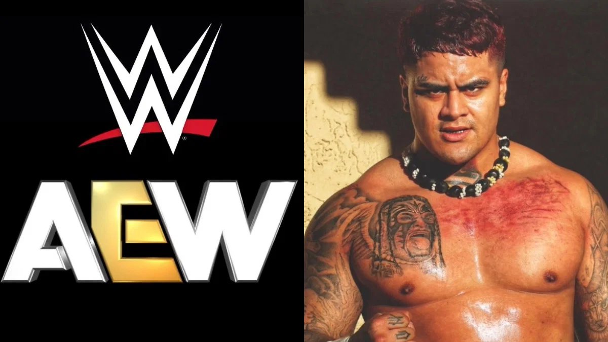 WrestleTalk_TV's tweet photo. While he only made his pro-wrestling debut in July 2023, Zilla Fatu shared the ring with a number of notable stars while wrestling for other promotions. 

Here are 5 AEW stars who Zilla Fatu wrestled prior to his WWE debut:

https://t.co/QVWQ2Niugj https://t.co/L6L8Fh3CAi