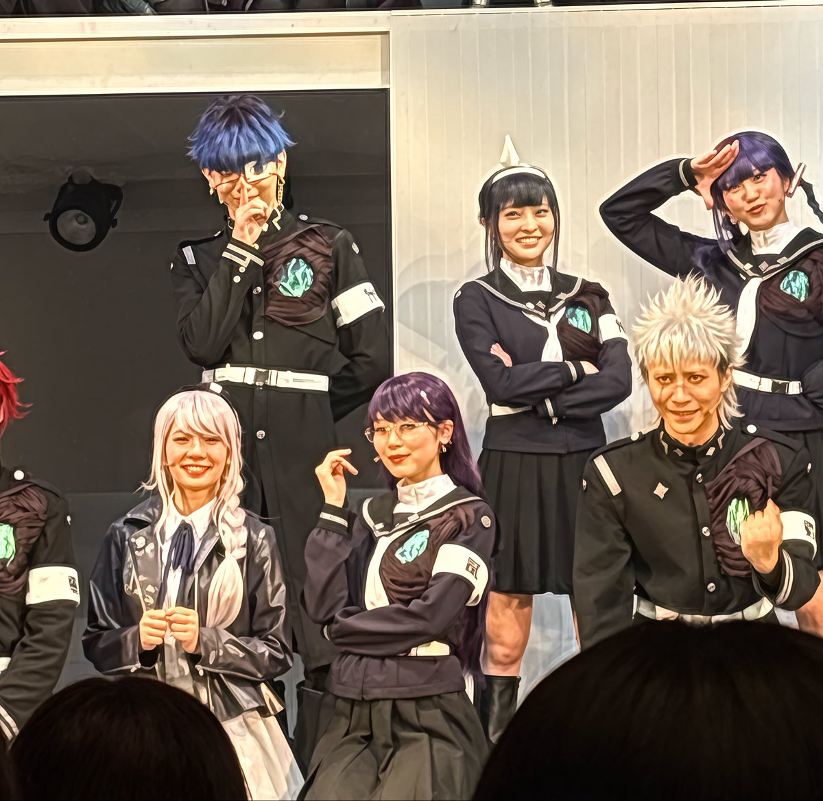 hdl_1111's tweet photo. #舞台ハンドラ
面影歪　凶鳥狂死香　喪白もこ　霧藤希　雫原比留子　厄師寺猛丸 https://t.co/0TmuRxssxj