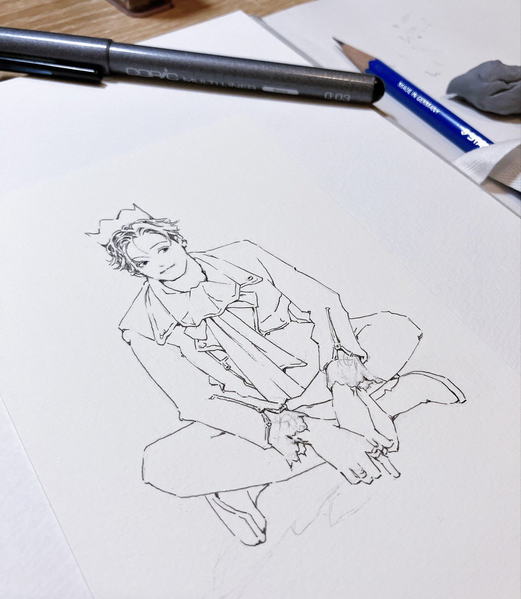 Ayameow252716's tweet photo. 線画のまとめ。

#คริสสิงโต #KristSingto #線画 https://t.co/WyGX8wVY6r