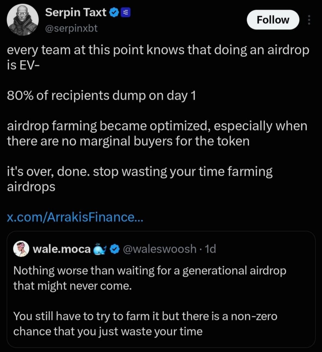 Yamaorisar's tweet photo. Ethos no airdrop ?? https://t.co/D6WncNM0FZ