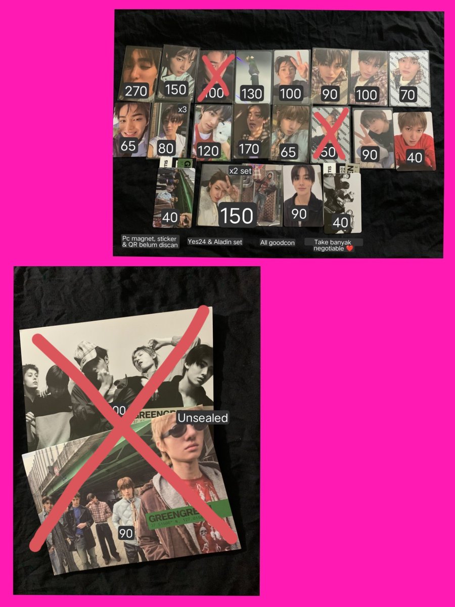 keonhonorable's tweet photo. #coersell Want to sell aab Cortis

★Ready INA
★All good condition
★Yes 24 &amp; Aladin sealed
★Negotiable if buy more than 200K
★Can ship WW
★Exclude packing 

T. WTS Martin Juhoon Seonghyeon Keonho Cortis CU KKT Scratch card Magnet Card PC Magnet Album bridge studio https://t.co/8FMaCyGd1m