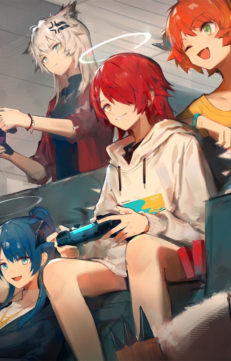 mafurfurina's tweet photo. the only downside of alter exusiai for me personally is the tragic downfall of her bifauxnen image. i will cherish you forever my beloved little gremlin https://t.co/gDFoAR4N3f