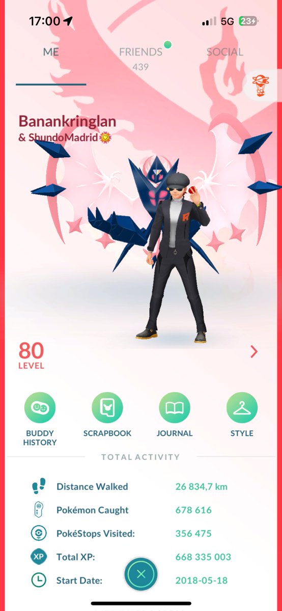 banankringlan's tweet photo. Nickit Community Day recap:

2262 catches 
97 shinies ✨
100% IV Nickit with the community day background 💯

#PokemonGO https://t.co/T7d1D6AARD