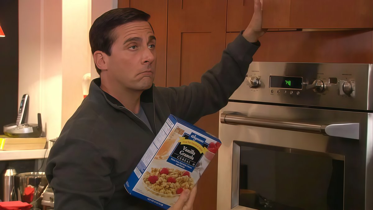 SilasEd70836628's tweet photo. Spent 10 mins in the office kitchen grabbing a snack, only to realize my laptop was still playing a 1-hour work presentation on full volume across the whole floor. Oops, that’s one way to “present” my afternoon… https://t.co/eFAHb5T95W